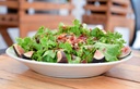 Ensalada de higos y jamos serrano crocante
