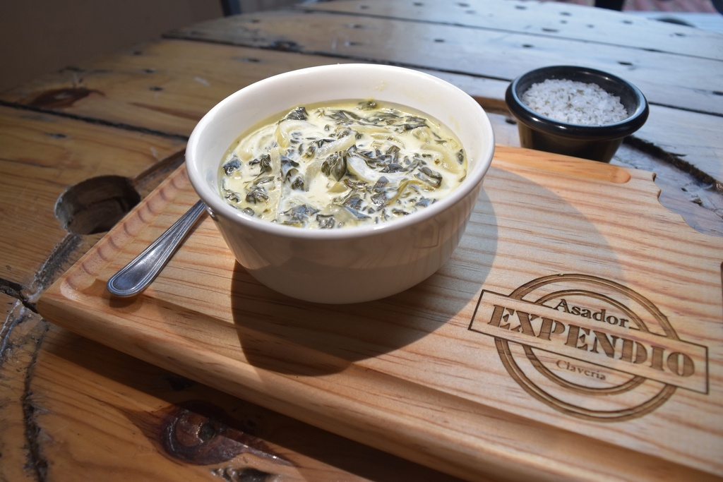 Espinacas a la crema