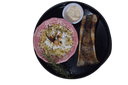 esquites con tuetano