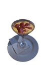 Fresas a la brasa