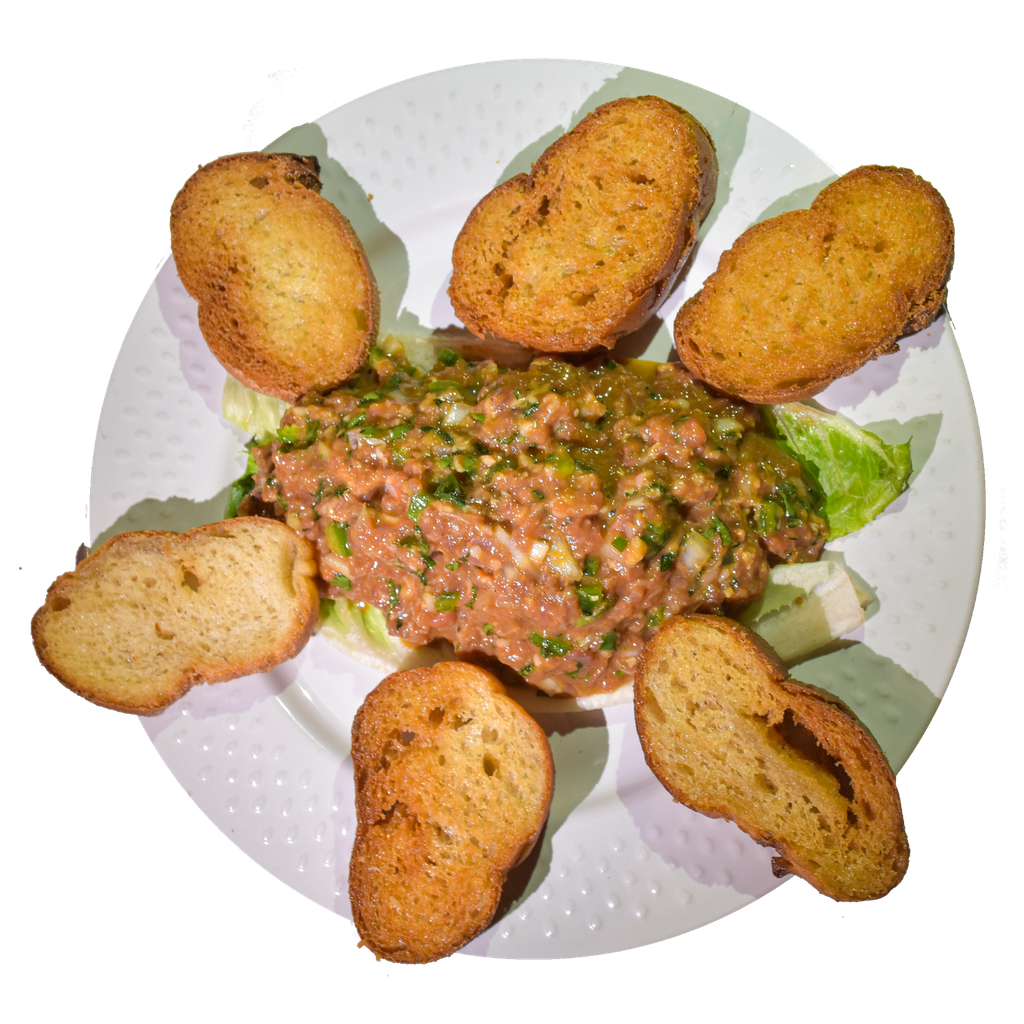 Tartar de res, Atún o mixto