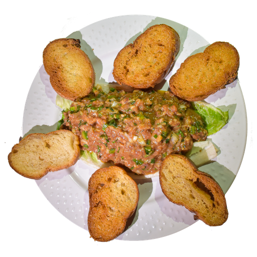 [Entradas] Tartar de res, Atún o mixto
